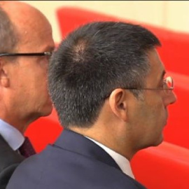 Josep María Bartomeu declara en el juicio interpuesto a la anterior directiva del club.