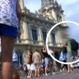 Un hombre graba sin darse cuenta al ladrón que le había robado