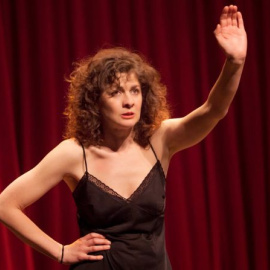 Ana López Segovia, actriz y directora de Las Niñas de Cádiz, la compañía de teatro compuesta por cuatro mujeres.