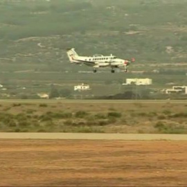 En el aeropuerto de Castellón ya aterrizan aviones (de prueba)