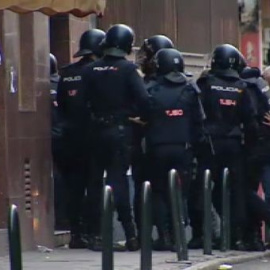 Desalojan la casa 'okupada' por neonazis en Tetuán