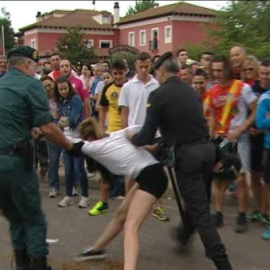 Tensión en Tordesillas durante el torneo del Toro de la Vega