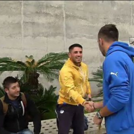 El Apoel de Nicosia, relajado en su hotel de concentración de Barcelona