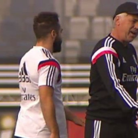 El Real Madrid vuelve al trabajo"