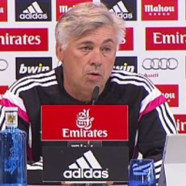 Ancelotti: "No miro si un delantero marca, miro si el equipo tiene solución ofensiva eficaz"