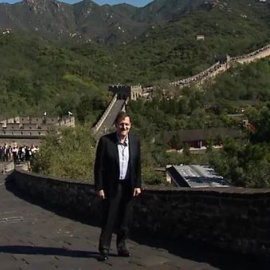 Rajoy visita la Gran Muralla