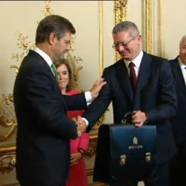Rafael Catalá jura el cargo de ministro de Justicia