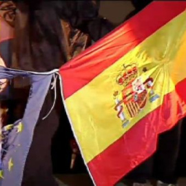 Juicio contra dos acusados de quemar una foto del rey Juan Carlos