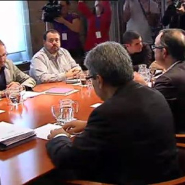 Artur Mas se reúne con los líderes soberanistas
