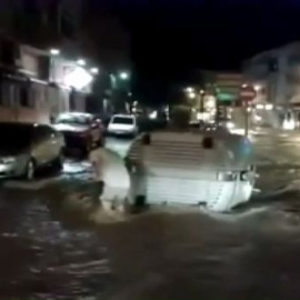 Una nueva tormenta causa más destrozos en Mazarrón