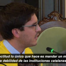 El ayuntamiento de Lleida impide votar una moción a favor del 9N