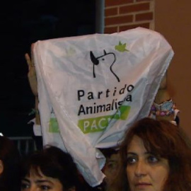 Vigilancia del PACMA en Alcorcón por el perro de la enfermera