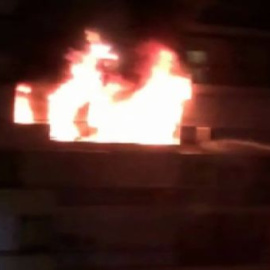 Ocho heridos leves en el incendio de una vivienda en el Barrio del Pilar en Madrid