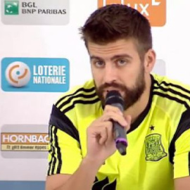 Piqué se reafirma en la consulta del 9N: "Creo que es algo democrático que la gente pueda expresarse"