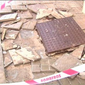 La lluvia deja innumerables destrozos en toda la península