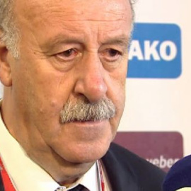 Del Bosque: "Tenemos que ir preparando a De Gea"