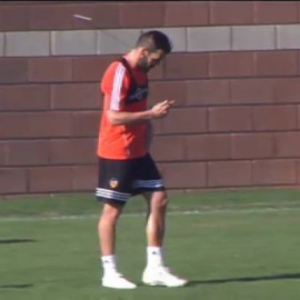 Negredo evoluciona favorablemente de su lesión