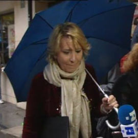 Esperanza Aguirre acude al acto de conciliación con Podemos 