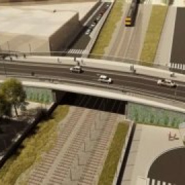 En marcha la reforma del puente de Santander, en Barcelona