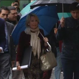 Aplazado el acto de conciliación entre Podemos y Aguirre