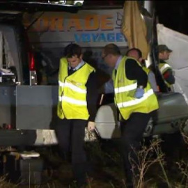 Tres fallecidos y 26 heridos tras la colisión de dos autobuses en la A-62