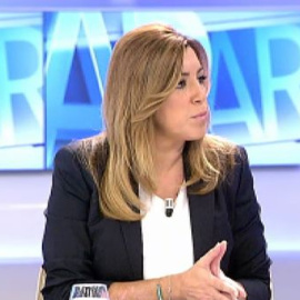 Susana Díaz, indignada por no haber recibido del Gobierno información sobre las bases de Morón y Rota
