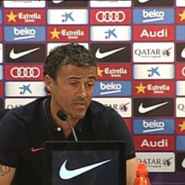 A Luis Enrique solo le preocupan los tres puntos ante el Eibar