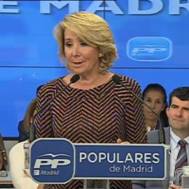 Aguirre da la razón a los que se indignan por los "políticos que se lo están llevando crudo"