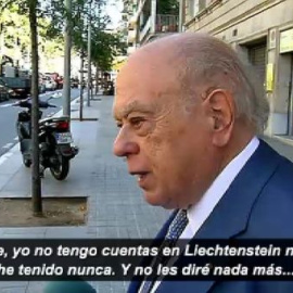 Jordi Pujol niega tener cuentas en Liechtenstein