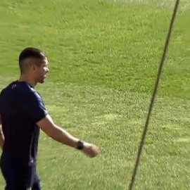 El Atlético de Madrid se prepara para su partido contra el Malmo FF