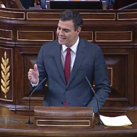 Sánchez acusa al Gobierno de "consolidar" un proyecto político basado en la "mentira"
