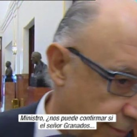 Montoro esquiva las preguntas sobre la amnistía fiscal de Granados