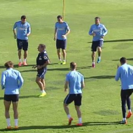 El Atleti prepara su choque contra el Córdoba