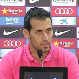 Busquets: "Estamos en la dinámica de seguir trabajando y mejorando"