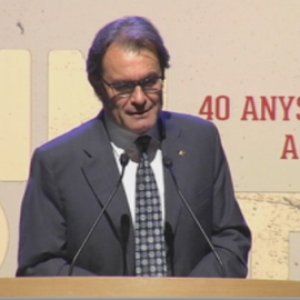 Artur Mas: "Tenemos un partido muy importante, pero no será el último para Cataluña"