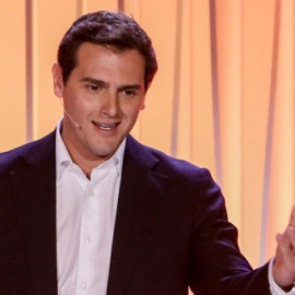 El presidente de Ciudadanos, Albert Rivera. / RICARDO RUBIO (EP)