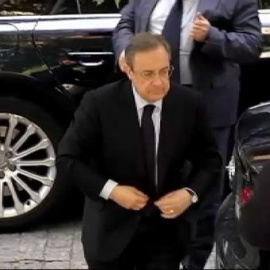 Las directivas del Madrid y del Liverpool comen juntas