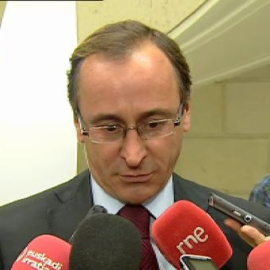 Alfonso Alonso dice que el tercer grado de Matas se debe a "criterios objetivos" 