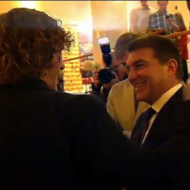 Bartomeu y Laporta eluden saludarse