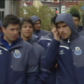 El Oporto se pasea por Bilbao antes del encuentro con el Athletic Club esta tarde