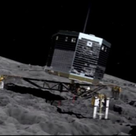 Primer aterrizaje en la superficie de un cometa