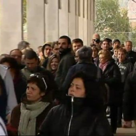Normalidad en los centros de votación del 9-N en Catalunya. 