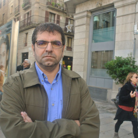 El periodista Roberto Valencia durant la seva estada a Barcelona. JAVIER BORRÀS.