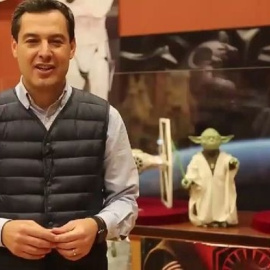 juanma moreno, guerra de las galaxias