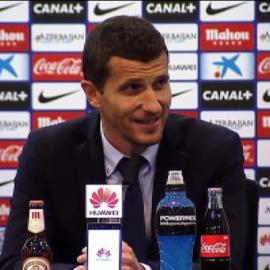 Javi Gracia: "No es fácil arbitrar en el Calderón"
