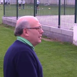 Juan Merino: "Ser entrenador del Betis es la ilusión más grande de mi vida"