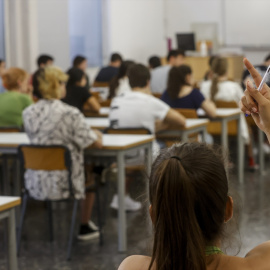 Un grupo de estudiantes. Imagen de Archivo.