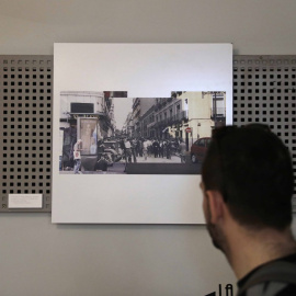 Fotografia de la exposición Madrid, ¡qué bien resistes!/Ayuntamiento de Madrid.