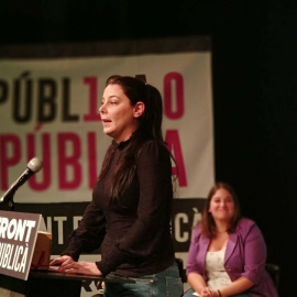 La candidata del Front Republicà, Laura Haba.