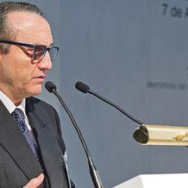 El presidente de Prensa Ibérica, Javier Moll. | EFE